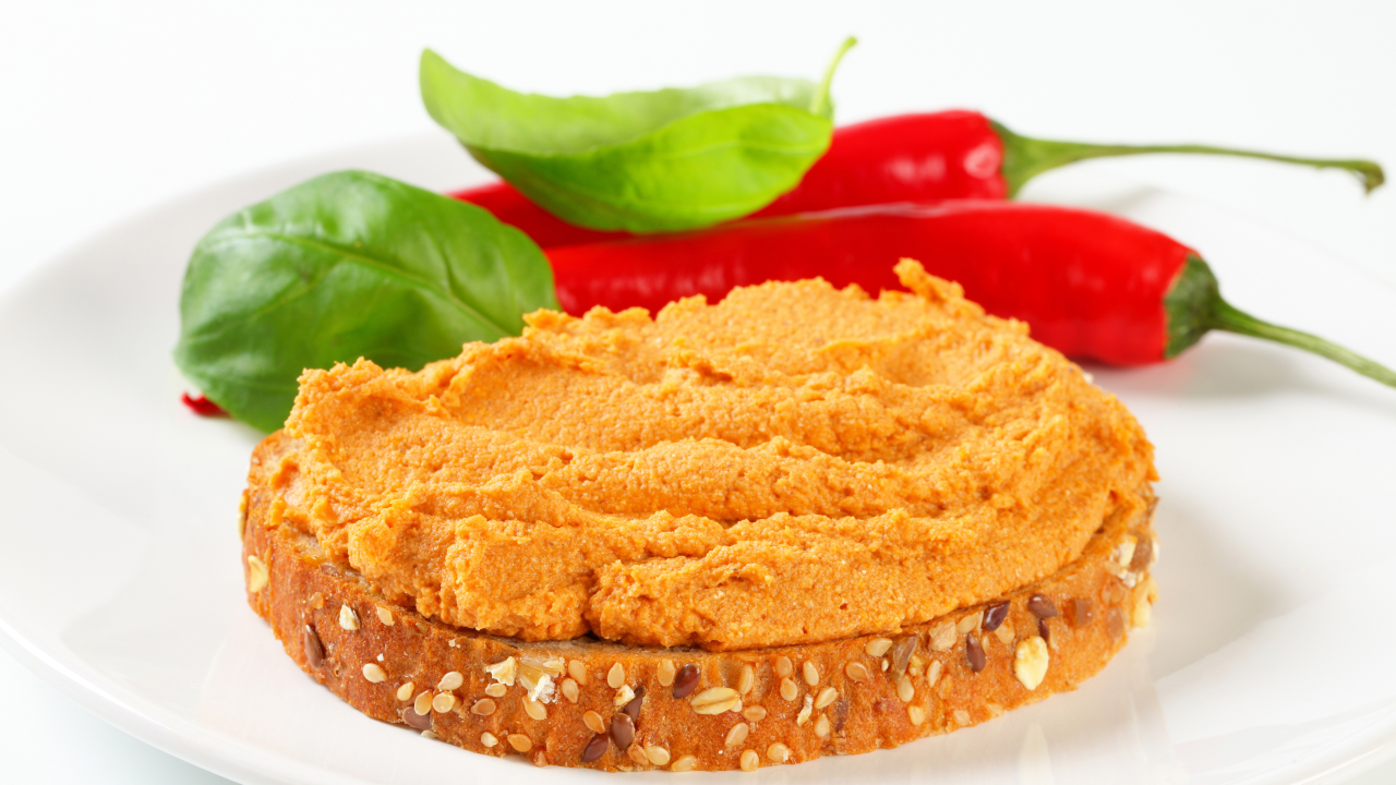Paté Vegetal de Pimientos del Piquillo Artesanal y 100% Natural. (33 unidades). (Sin gluten y sin lactosa).